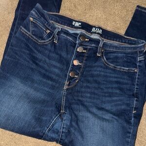 a.n.a High Rise Dark Indigo Jeans